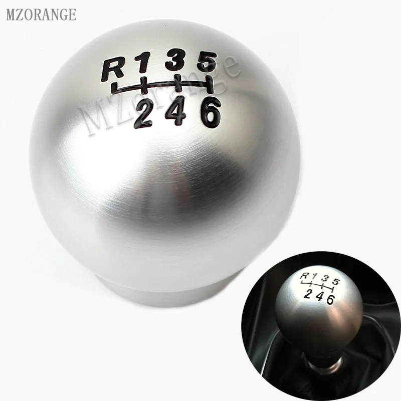

MZORANGE New Alumium Sport Racing 6 Speed Manual Transmission Gear Shift Knob For Ford Focus ST Fiesta ST 1 Piece