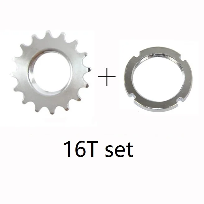 Bicycle Sprocket Gear 13T/14T/15T/16T/17T/18T Fixed gear cogs track bike Single Speed with lock ring for 1/8" chain