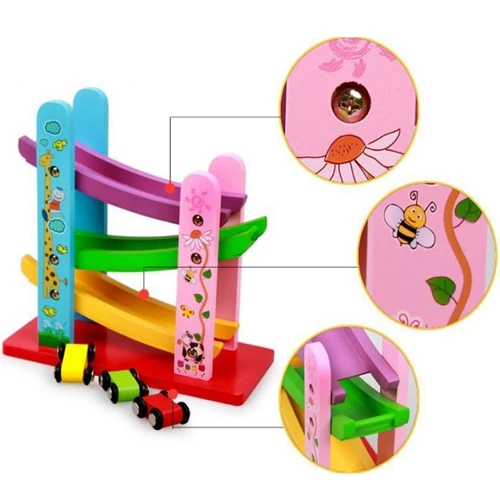 GEEK KING montessori wooden educational toys Track Toys baby  math toys learning game fun brinquedos baby toy gift