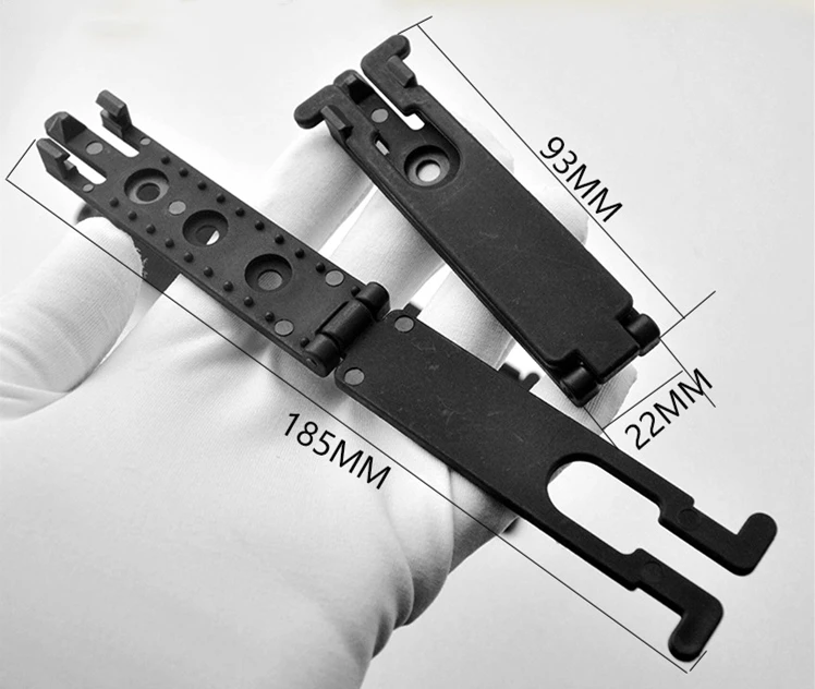 Details about / Gear Molle-Lok Kydex K Sheath Belt Clip Waist Clamp Scabbard For Molle NEW J2S5