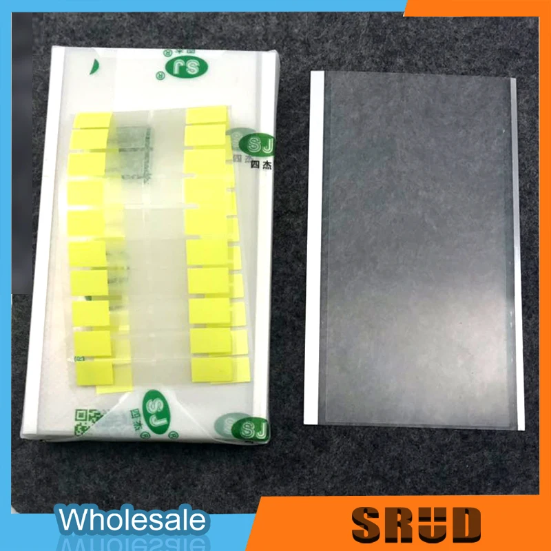 

50pcs/Lot 200um LCD Laminated Optical Clear Adhesive for iPhone XR Xs Max X 8 7 6s 6 plus 5 5s 5c SE 4 4s OCA Glue