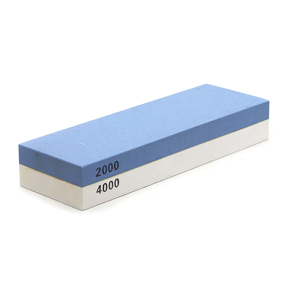 Buy 2000/4000 double side sharpening stone blue white