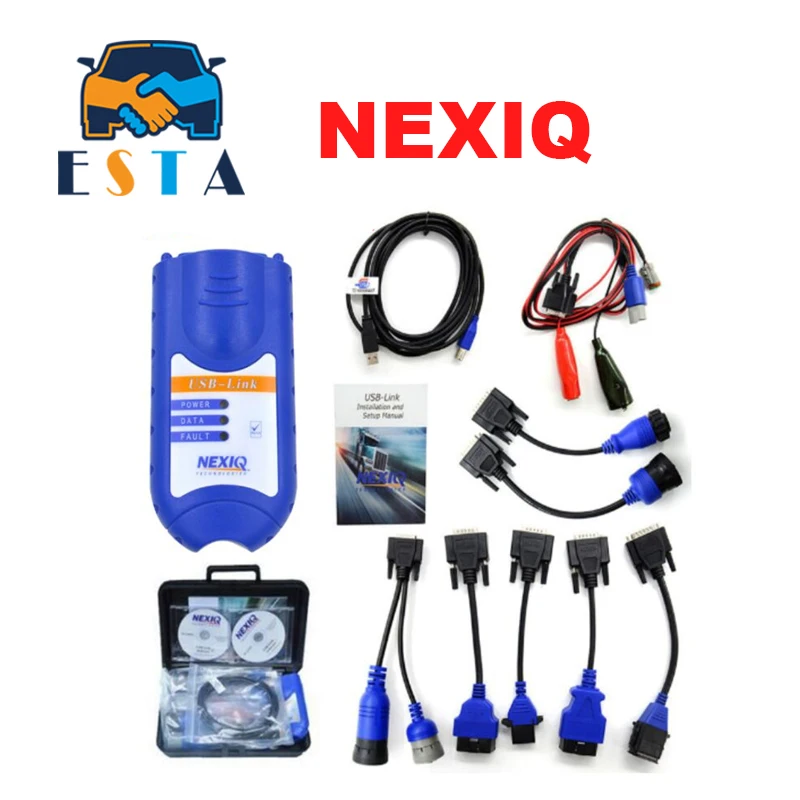 

NEXIQ 125032 USB Link 24V Heavy Duty Diesel Truck Diagnose Scanner Tools can use as the inline5 inline 5