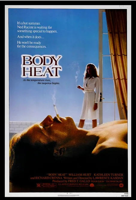 Body Heat классический фильм нео Нуар фотопленка Картина на холсте самодельная