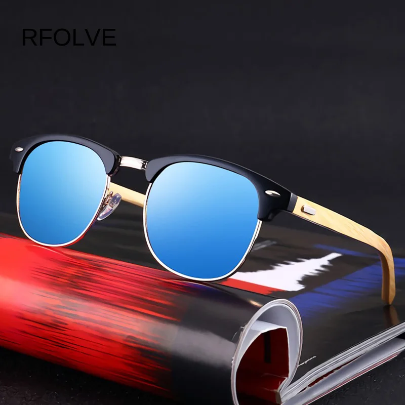Buy RFOLVE Classic Round Sunglasses Men polarized