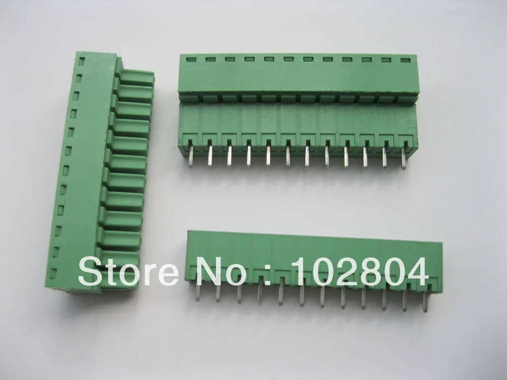 

150 Pcs Per Lot Screw Terminal Block Connector 3.5mm 12 way/pin Green Pluggable Type HIGH Quality HOT Sale