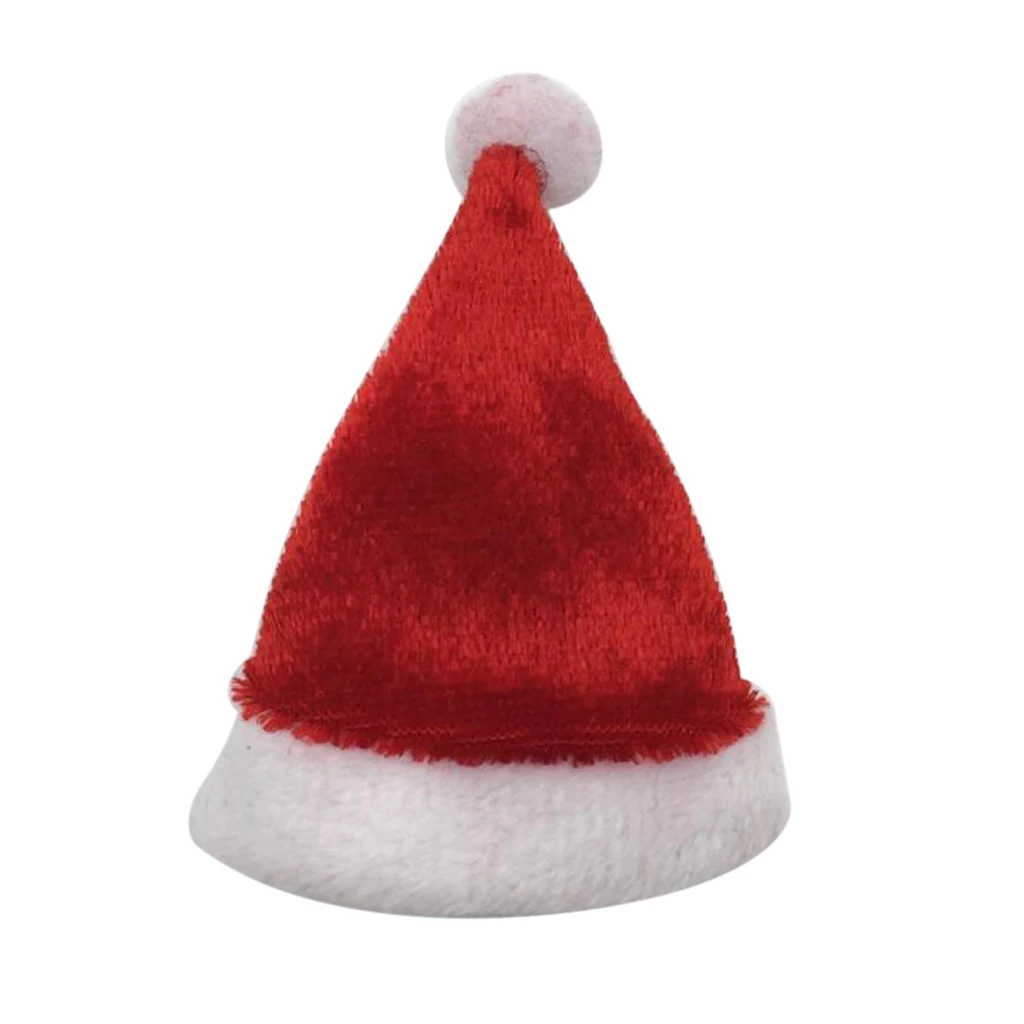 1:6 Scale Christmas Clothes Costume Set &Hat Santa Claus Cap for 12inch Action Figure Doll Toy Accessories
