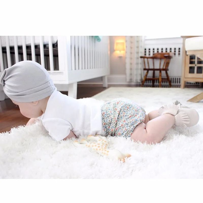 Cotton Hats Boy Girl Cap Knotted Bohemian Beanie Photography Props Soft Kids Bonnet Spring Autumn Baby Accessories Free Shipping (6)