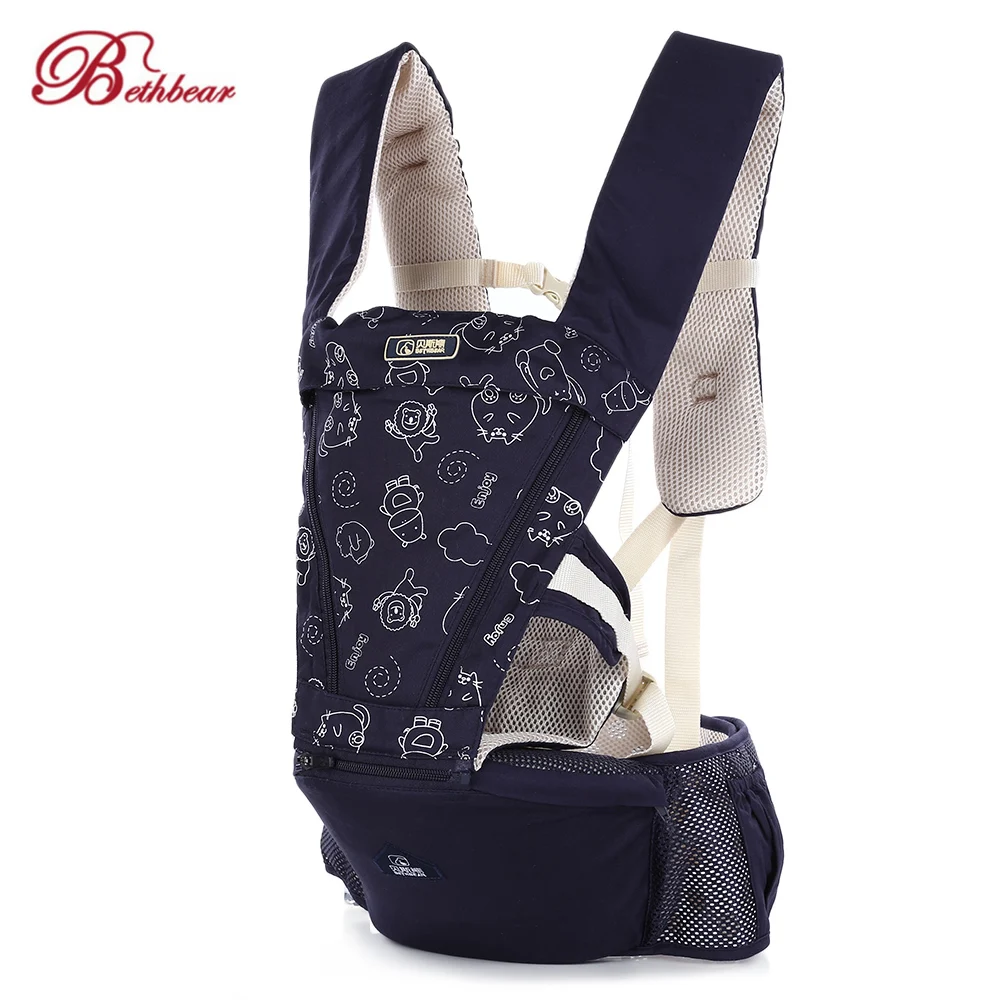

Beth Bear Baby Carrier Front Facing Summer Winter Multifuction Breathable Newborn Hipseat Waist Stool Infant Sling Kangaroo New