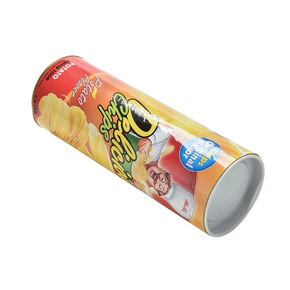 Funny Potato Chip Can Jump Spring Snake Toy Gift Jokes Prank Trick Fun Joke Toji