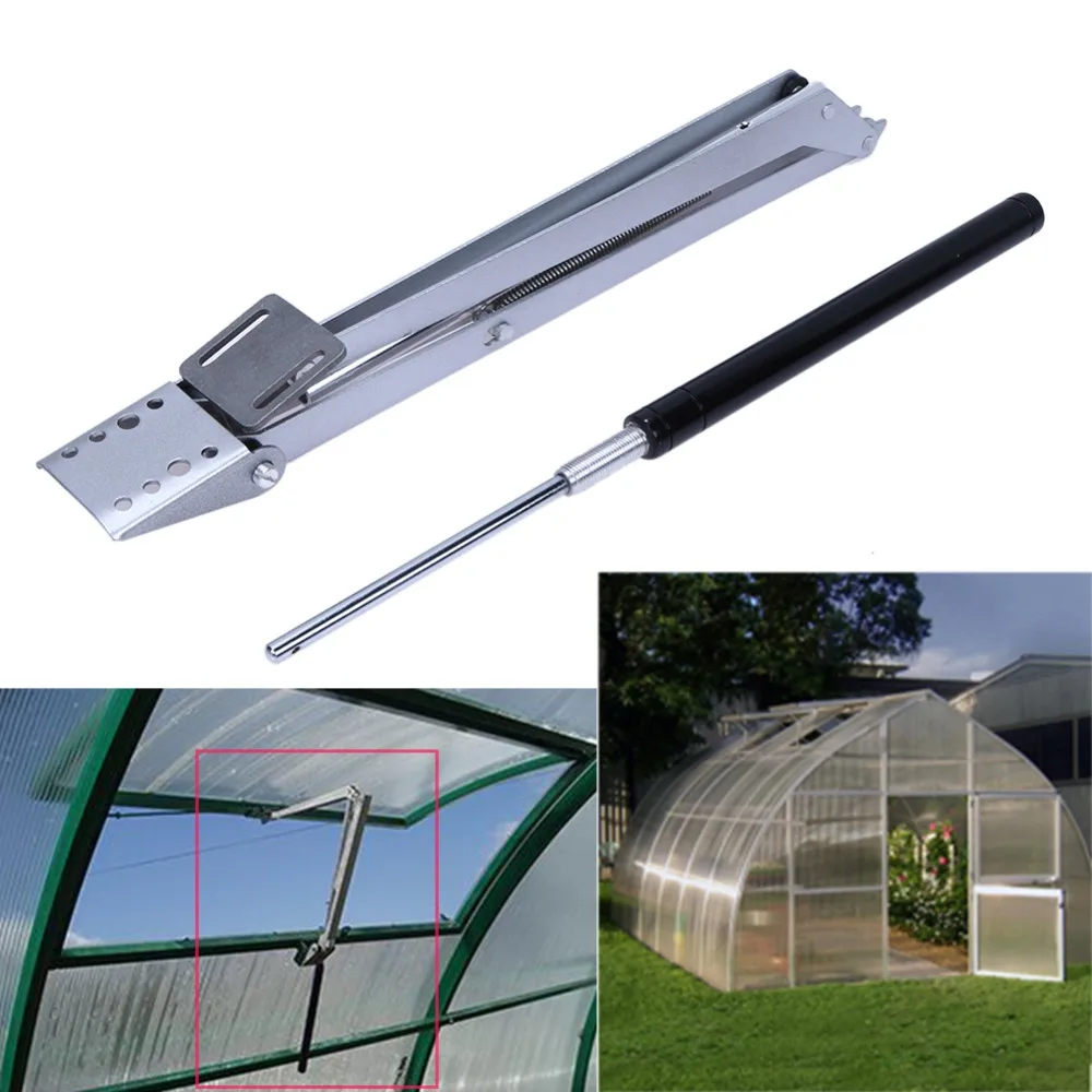 

1pcs 45cm Automatic Window Opener Solar Heat Sensitive Automatic Thermo Greenhouse Vent Window Opener Maximum Windows Opening