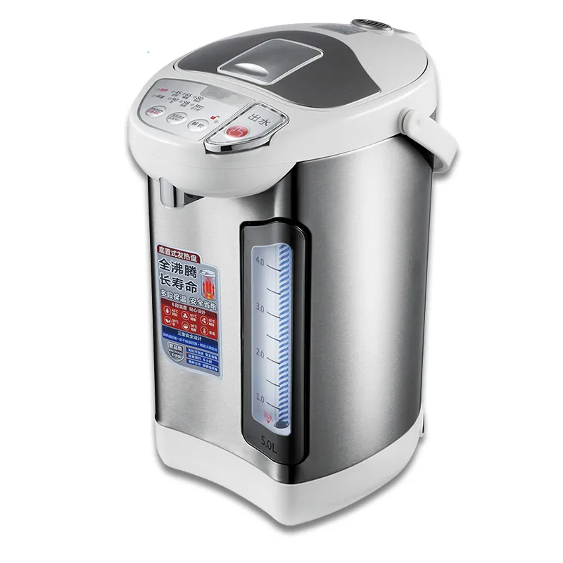 Электрический термос: 5л чайник 304 нержавеющая сталь|electric thermos|electric kettlethermo electric |