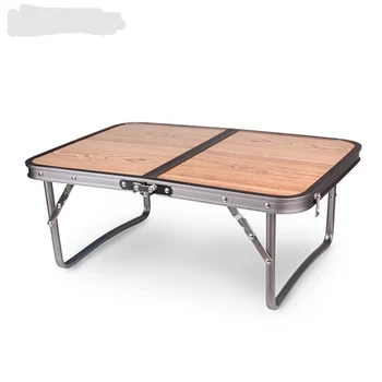 

Outdoor Table Outdoor Furniture Outdoor camping table portable folding table light Aluminum picnic barbecue table mesa plegable