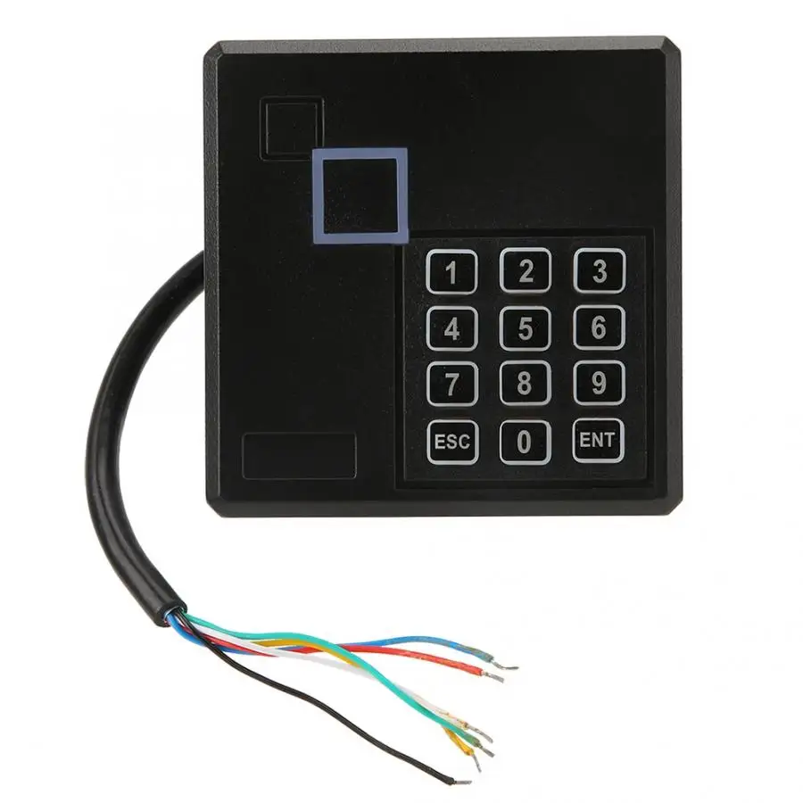 125 кГц DC12V клавиатура, контроллер системы контроля доступа считывающая головка с клавиатурой карта паролей считыватель система контроля доступа