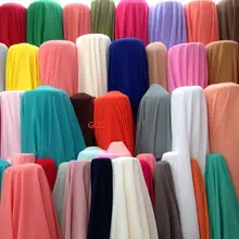 150 см ширина шифоновая ткань мягкая ткань для шифонового платья блузка skite свадебная ткань DIY 1 м/лот