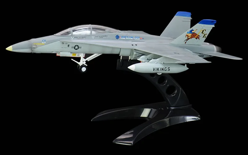 Предварительно построенный 1: 72 Масштаб F/A-18D Hornet VMFA(AW)-225 многоцелевой боевой реактивный хобби коллекционный самолет готовая пластиковая модель