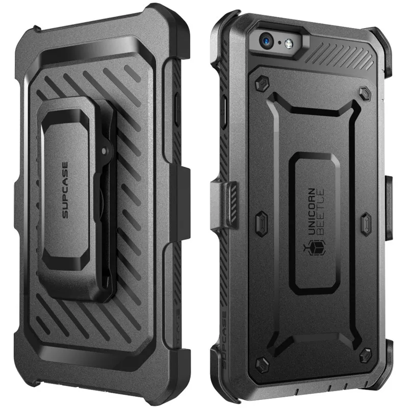 For iphone 6 6s Case SUPCASE UB Pro Full-Body Rugged Holster Clip Shockproof TPU + PC Cover with Built-in Screen Protector | Мобильные