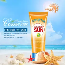 1 шт. женский солнцезащитный крем для лица SPF 45 УФ-излучение защита от солнца отбеливающий крем для кожи солнцезащитный крем filtro solar protetor para pele