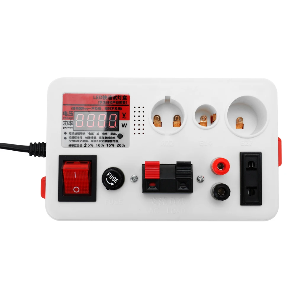 

Digital Display LED Tester Power Voltage Meter LED Strips Lamp Beads Light Test Machine for Testing Semi-finished Finished Lamps
