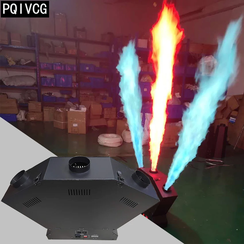 200w Пламя машина dmx512 3 H пожарная Профессиональное сценическое оборудование