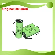 6 шт./лот, аккумулятор 3,6 V 18500 NCR18500A 2040mAh с вкладками для DIY Canon LP-E6 аккумулятор DSLR