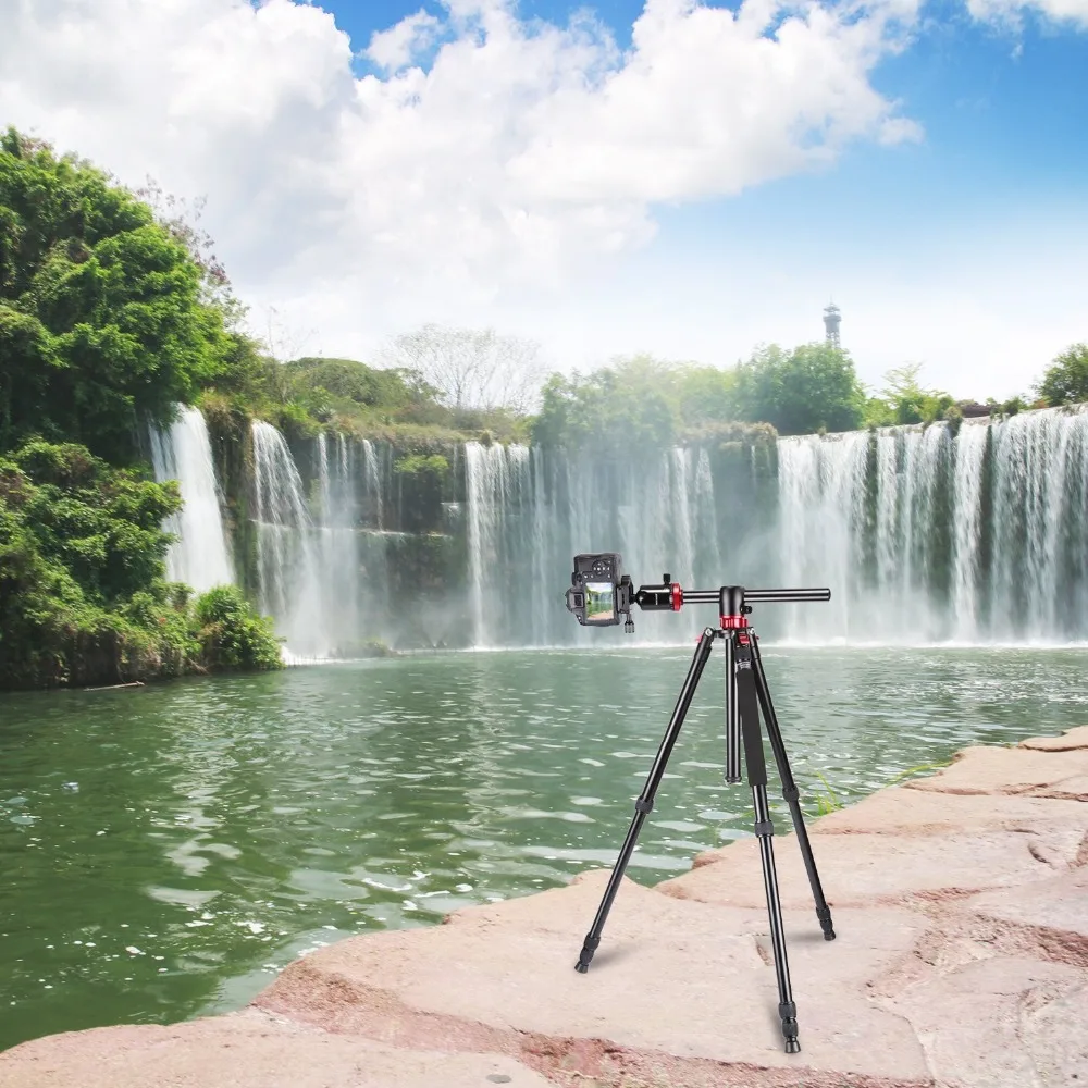 Neewer штатив для камеры монопод с вращающейся центральной колонкой для DSLR видеокамеры до 26,5 poun