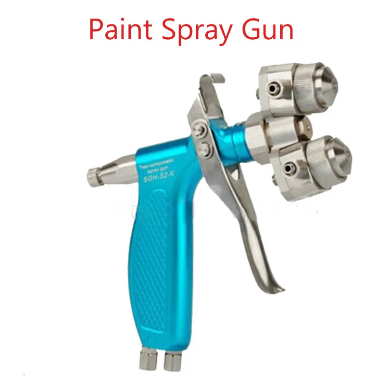 Automatic Double Head Paint Spray Gun With Anticorrosion 316 Stainless