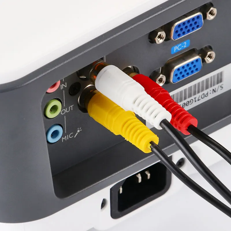 1 5 м 3 мм стерео штекер в 3RCA Мужской Аудио Видео AV кабель AUX шнур конвертер провод