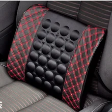 Автомобильный Электрический массаж талии подголовник автомобиля талии Массажная накидка на сиденье против поясничной подушки защиты