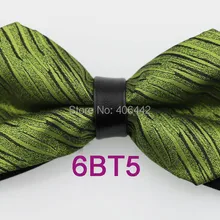 YIBEI coahella галстуки с черным низом зеленый галстук-бабочка с черным полосатый галстук-бабочка Алмазная кожа Пикер смокинг бабочка регулируемый