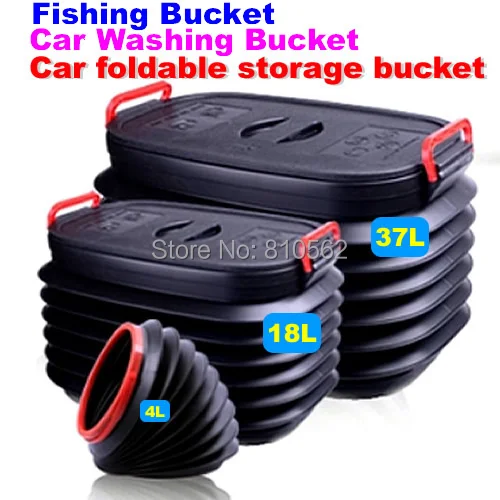 Magic retractable folding buckets Car Washing Wash Portable Fishing