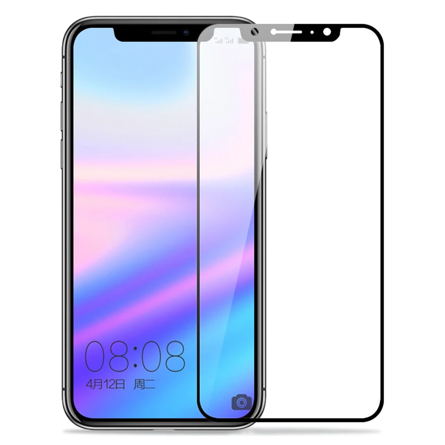 2.5D полное покрытие закаленное стекло HD пленка Защита экрана для Xiaomi mi A2 Lite Max 3 Pro x