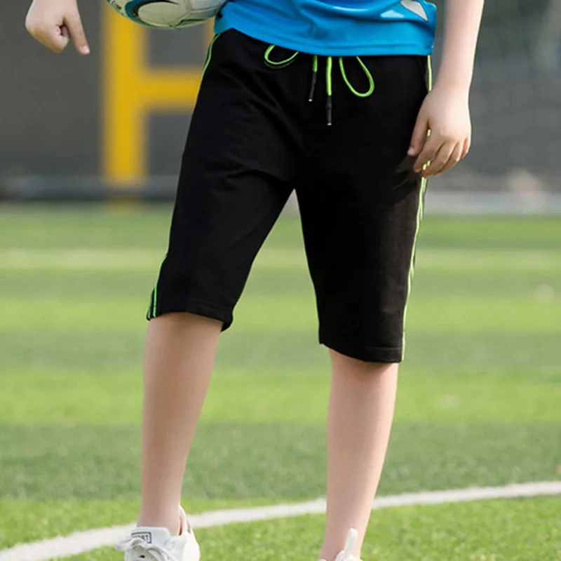 

Casual Boys Pants Knee Length Summer Kids Shorts Children Sports Pants Trousers Teenage School Boys Clothing BC584