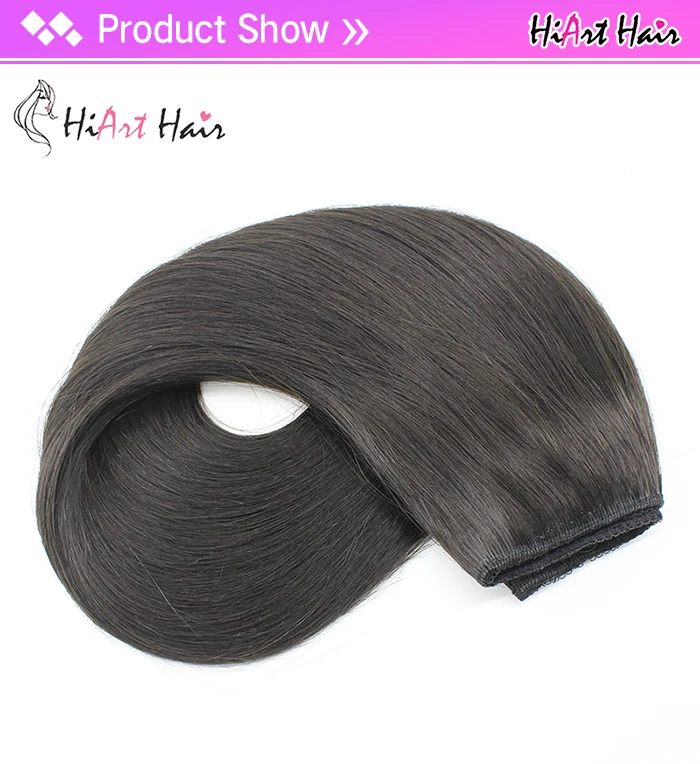 HiArt Halo волосы для наращивания, человеческие волосы remy, 100 г, двойные нарисованные накладные волосы Halo для наращивания, прямые волосы Halo 1" 16"