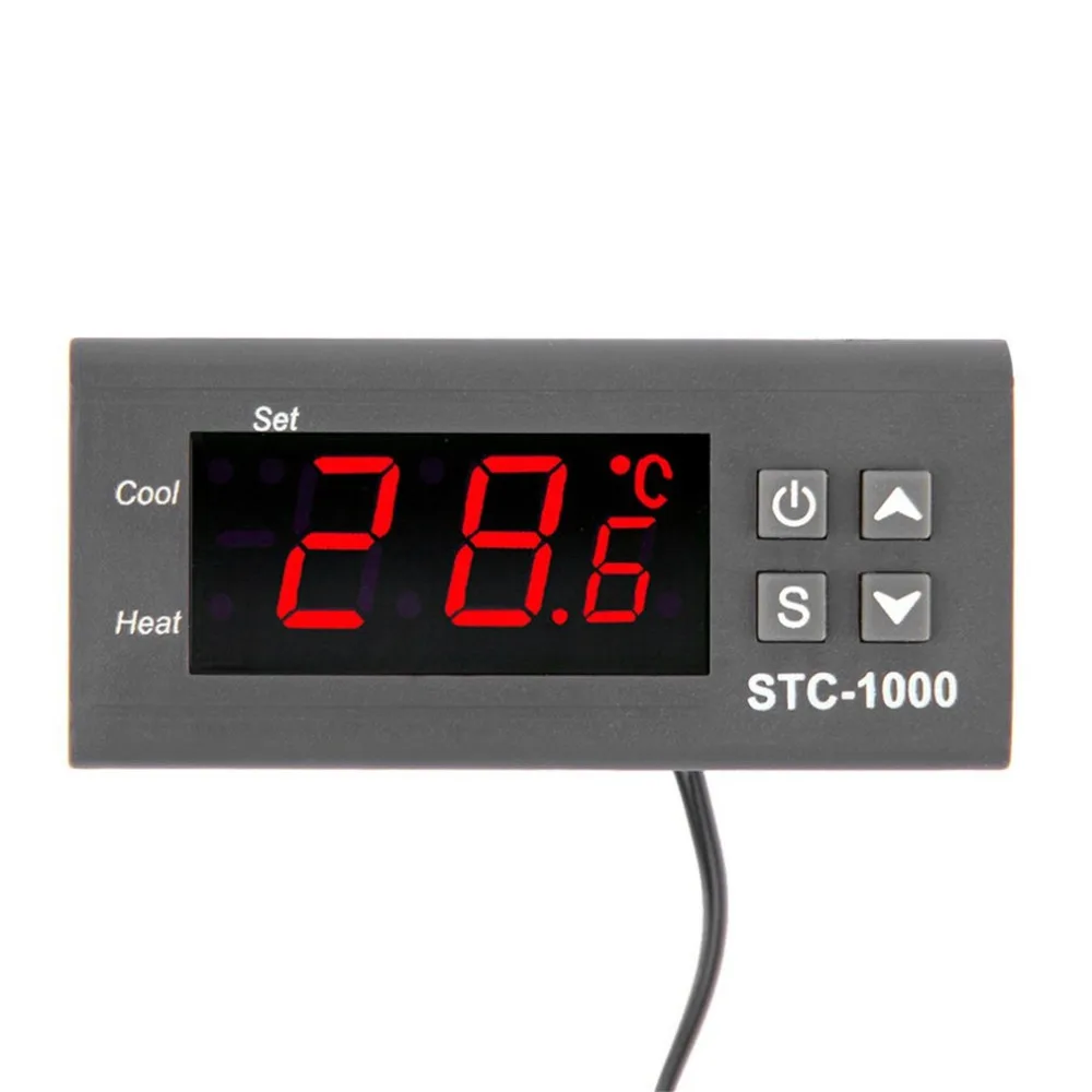 

2018 new Digital STC-1000 All-Purpose Temperature Controller Thermostat Sensor Temperature Instrument Diagnostic Tool aquarium