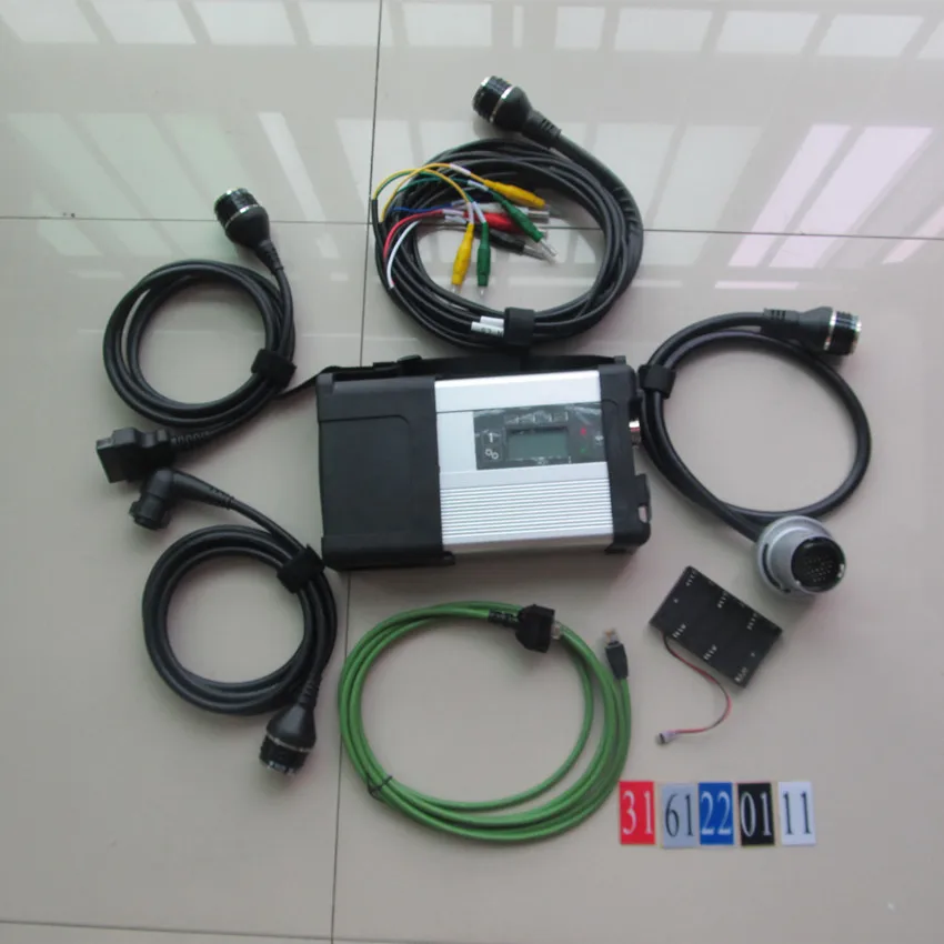  Diagnóstico estrella c5 mb star c5 con ordenador portátil d630 software más reciente 201912 hdd 320