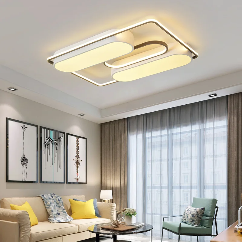 

Modern LED Chandelier Lights Lamp For Living Room Acrylic Lustre Chandeliers Lighting surface mounted Ceiling Fixtures AC90-260V
