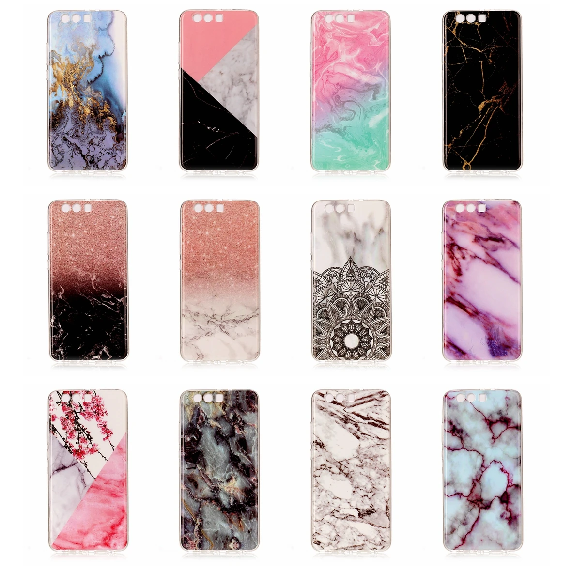 Luxury TPU Silicone Case Fundas For Huawei P10 Plus + Soft Back Bumper Shells P10Plus P10+ Cute Painting Cases Cover |