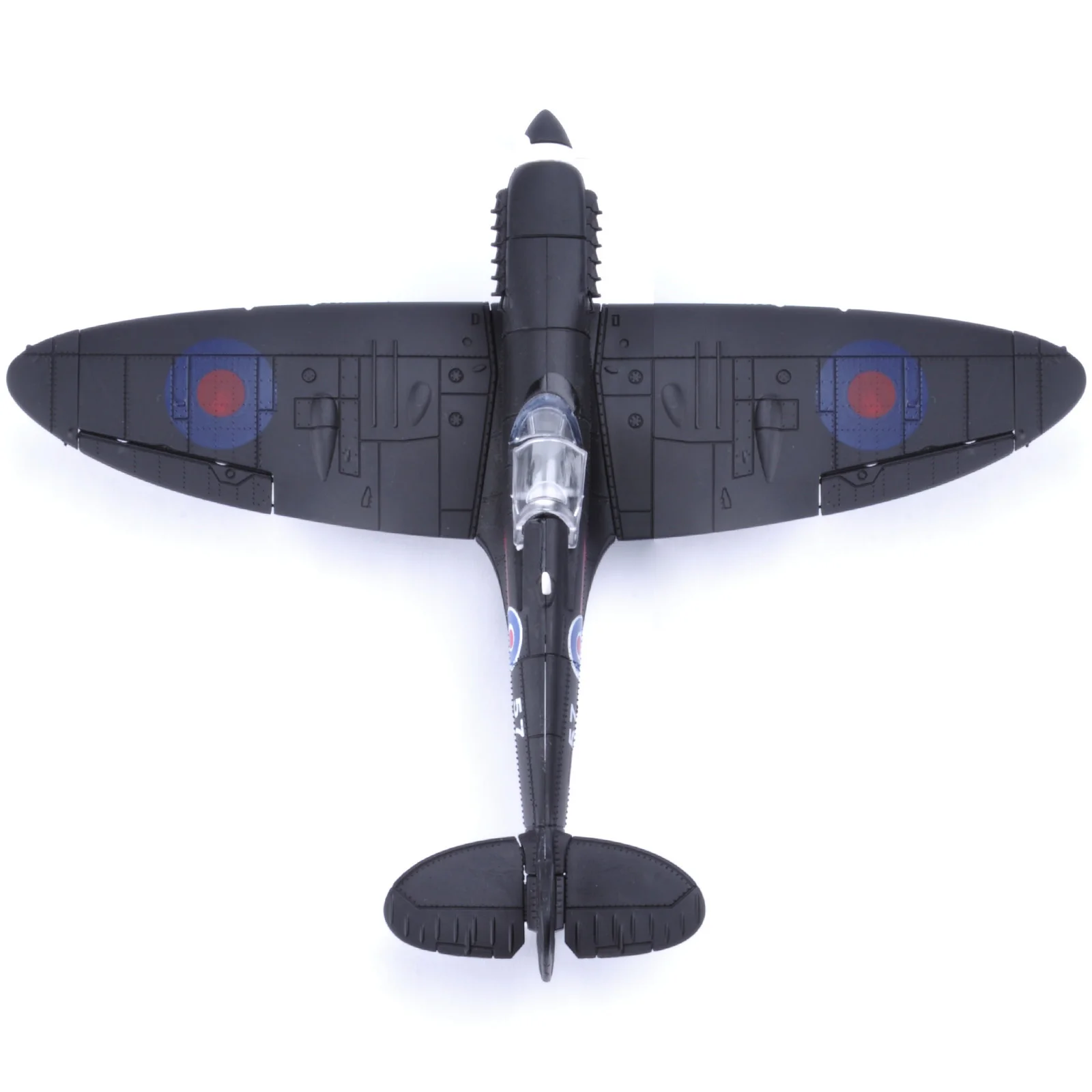 1 шт Случайная 1/48 масштаб War-II Spitfire Сборная модель истребителя, игрушки для строительства самолета литая военная модель для мальчиков