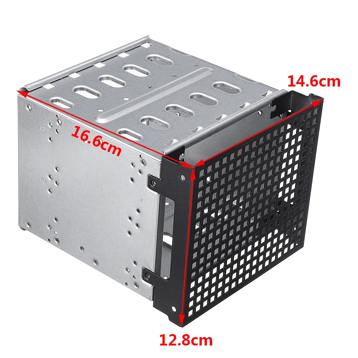 Новый 5 25 дюймов до 5x3 SATA SAS HDD клетка стеллаж для выставки товаров лоток жесткого