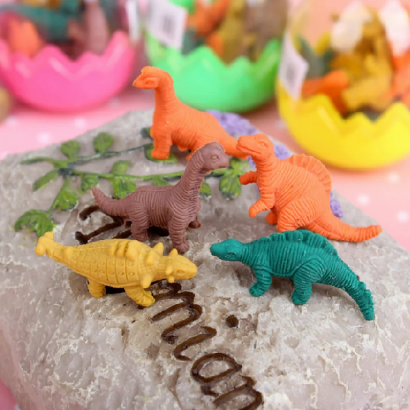 500 наборы животных в форме динозавра карандаш ластик для детей студенческие призы резиновые ластики подарок канцелярские школьные