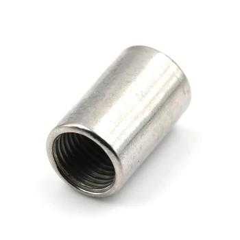 

1Pcs 304 Stainless Steel 1/4'Adapter BSP Female Threaded Max Pressure Round Nut Rod Pipe Fitting Connector