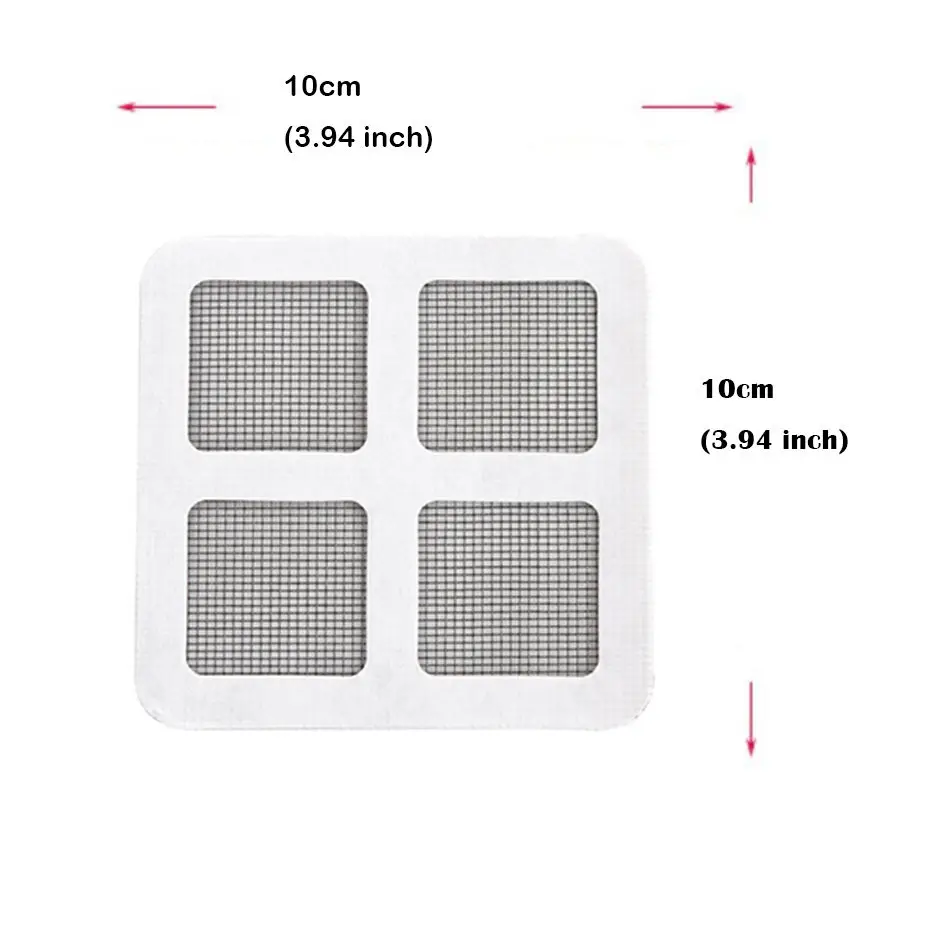 3X анти-Насекомые Муха от насекомых Комаров защитная сетка ремонт ленты патч клей 10x10(см