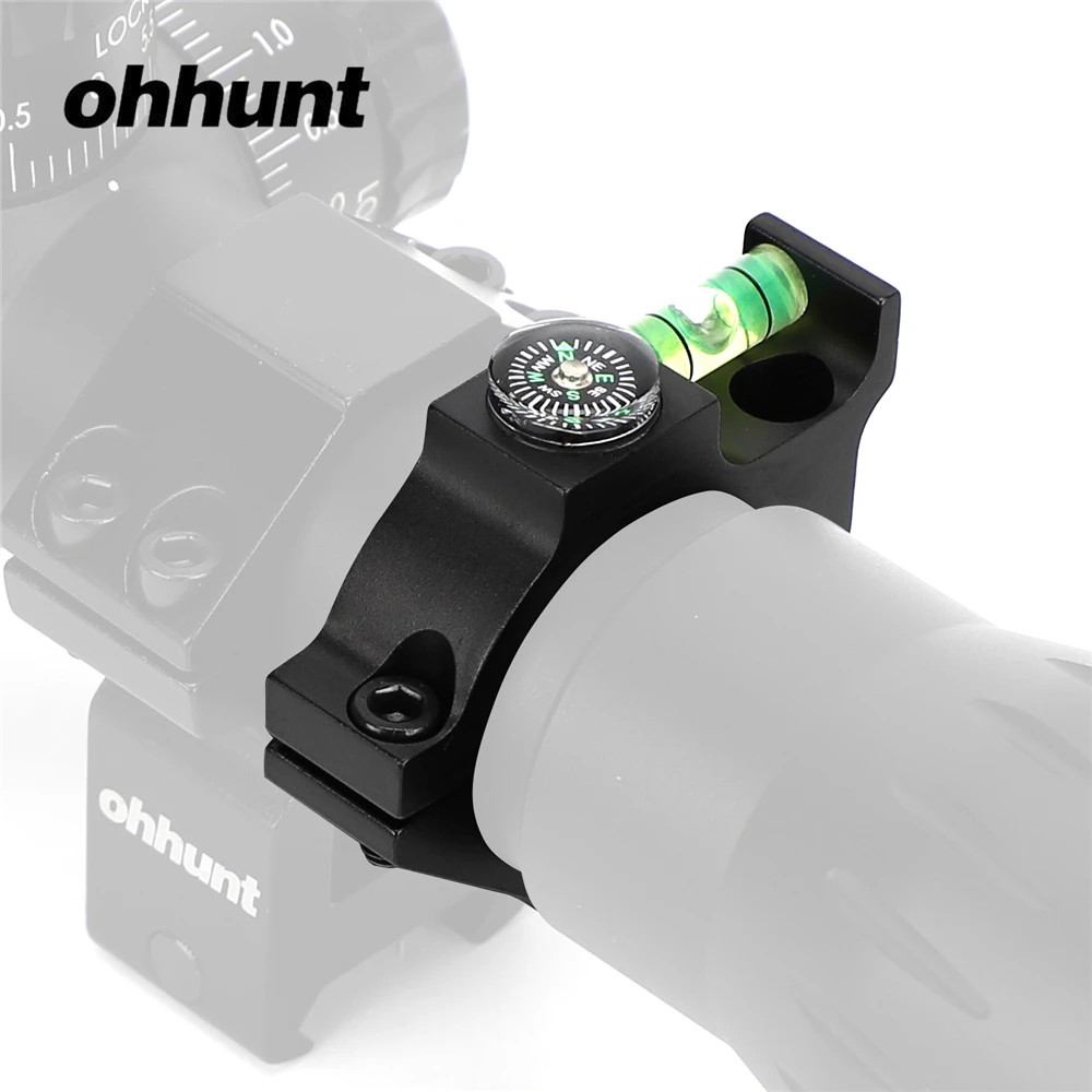 Ohhunt охотничий 25 4 мм 30 34 трубчатый пузырьковый уровень с компасом тактический