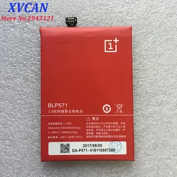 

For Oneplus one battery 3100mah BLP571 Back up Battery Replacement For Oneplus 1 one Smart Phone