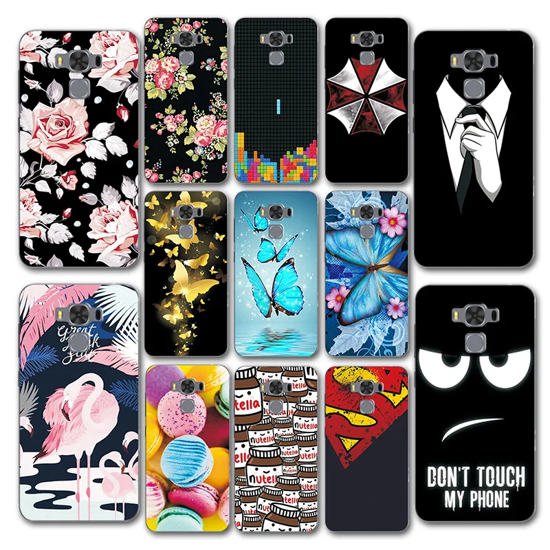 

For Asus Zenfone 3 Max ZC553KL case 12 Styles soft back cover Various case For Asus Zenfone 3 Max ZC553KL 5.5"+Gift