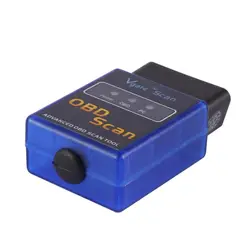 ELM327 V1.5 Bluetooth OBDII автомобилей сканер B06 диагностический сканер Интерфейс адаптер синий Универсальный 12 В 45mA