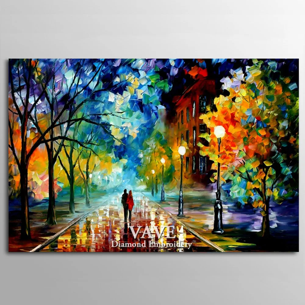 

VAVE Diamond Painting Full Square Landscape Couple Picture of Rhinestone DIY Diamond Cross Stitch Mosaic Diamond Embroidery Sale