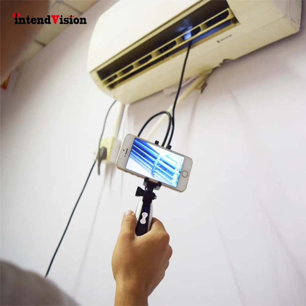 aircondition check with Endoscope