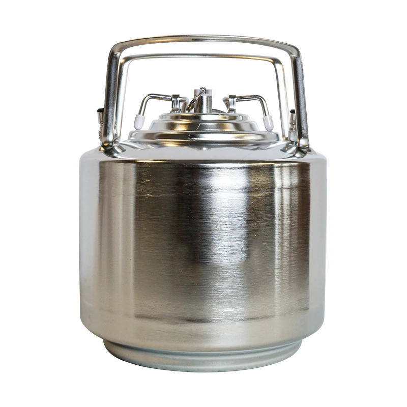 

New Pattern 6L Kegs 304 Stainless Steel Home Beer Mini Keg Beer Growler Portable Beer Bottle Making Bar Accessories Tool